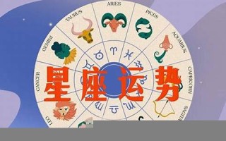 每日星座运程(每日星座运程运势)