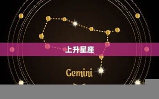 上升星座代表什么(太阳月亮金星上升星座代表什么)