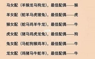 生肖配对(生肖配对查询) 生肖配对(生肖配对查询)