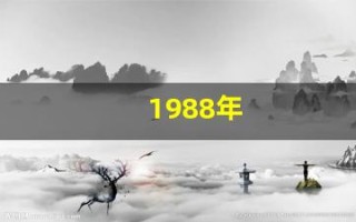 1988年(1988年五行属什么)