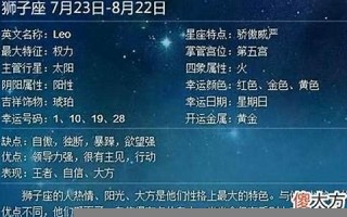 狮子座男人的爱情(狮子座男人的爱情底线是什么) 狮子座男人的爱情(狮子座男人的爱情底线是什么)