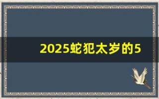 2025蛇犯太岁的5个属相(2025蛇犯太岁的5个属相戴什么) 2025蛇犯太岁的5个属相(2025蛇犯太岁的5个属相戴什么)
