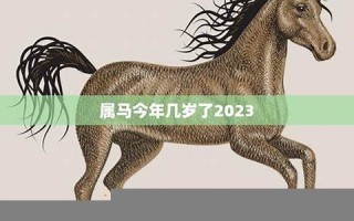 属马今年几岁了(属马今年几岁了2015年出生) 属马今年几岁了(属马今年几岁了2015年出生)