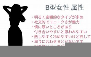 女B型(女B型血有什么好处) 女B型(女B型血有什么好处)